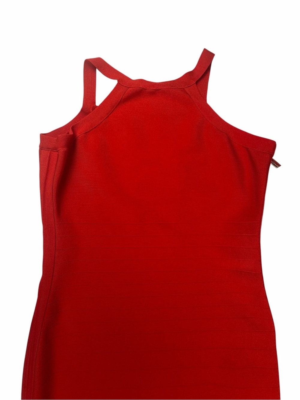 Marciano GUESS Women’s Escape Red Bandage Mini Dress In Size Large - Picture 4 of 10